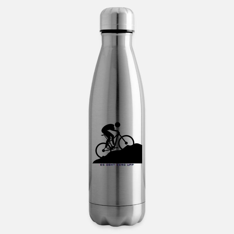 ÇA MONTE - Bouteille isotherme - argent clair