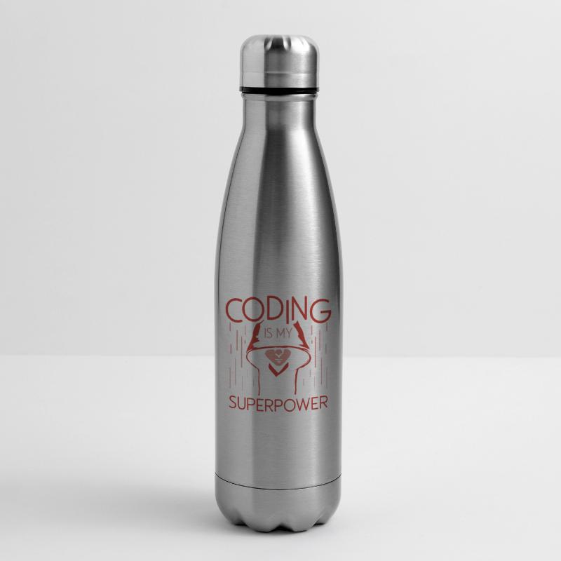 Coding Ist Meine Superkraft Programmierer Coder Isolierflasche