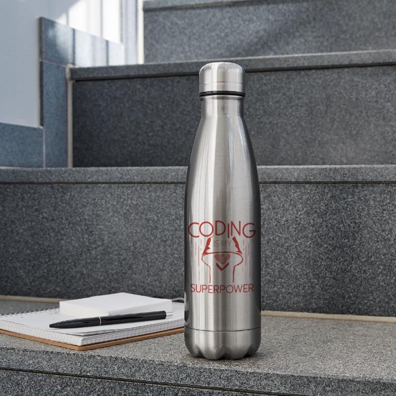 Coding Ist Meine Superkraft Programmierer Coder Isolierflasche