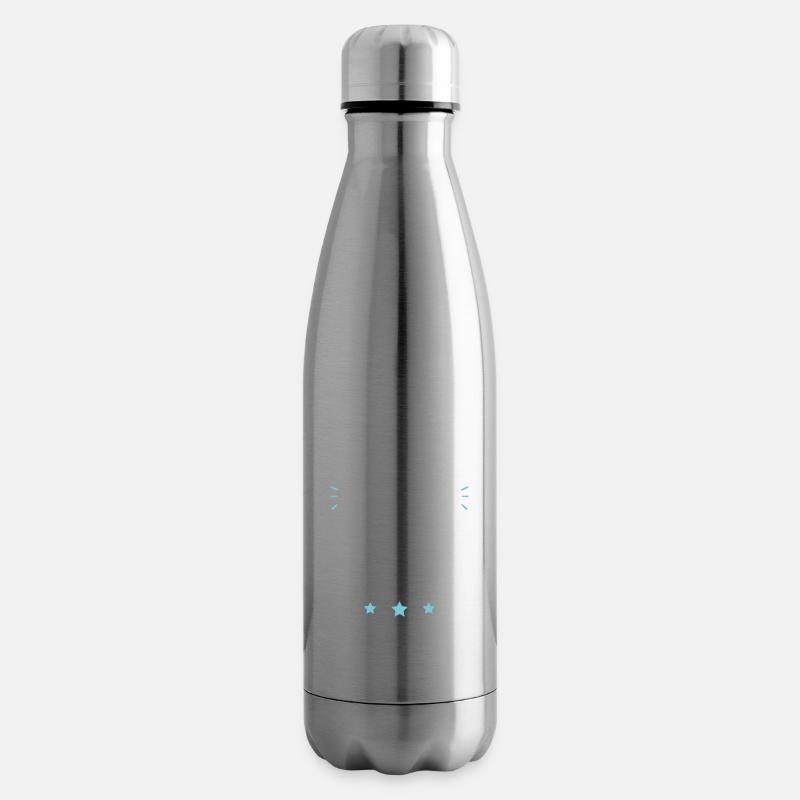 Filleul le plus mignon du monde - Bouteille isotherme - argent clair