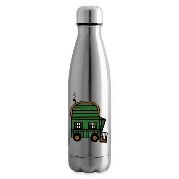 Bauwagen Haus Hütte Immobilie wohnen Öko - Isolierflasche - Lightsilver - Rechts