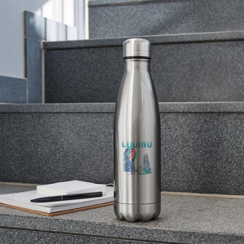 Programming is my therapy coder coding code Insulated Water Bottle