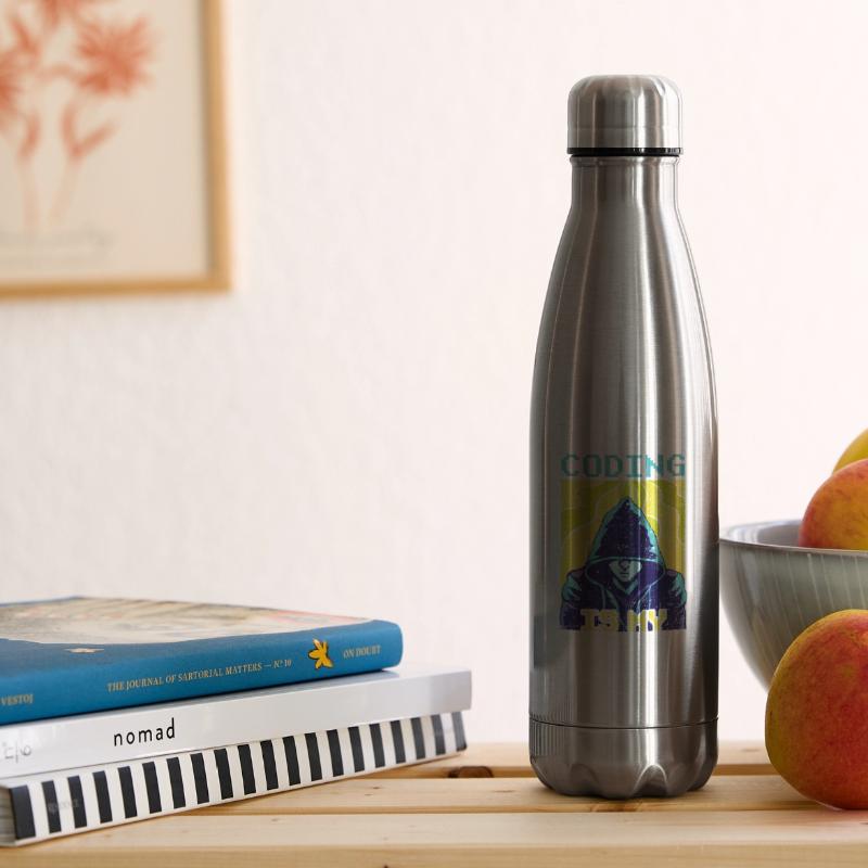 Coding Ist Meine Superkraft Coder Programmierer Isolierflasche