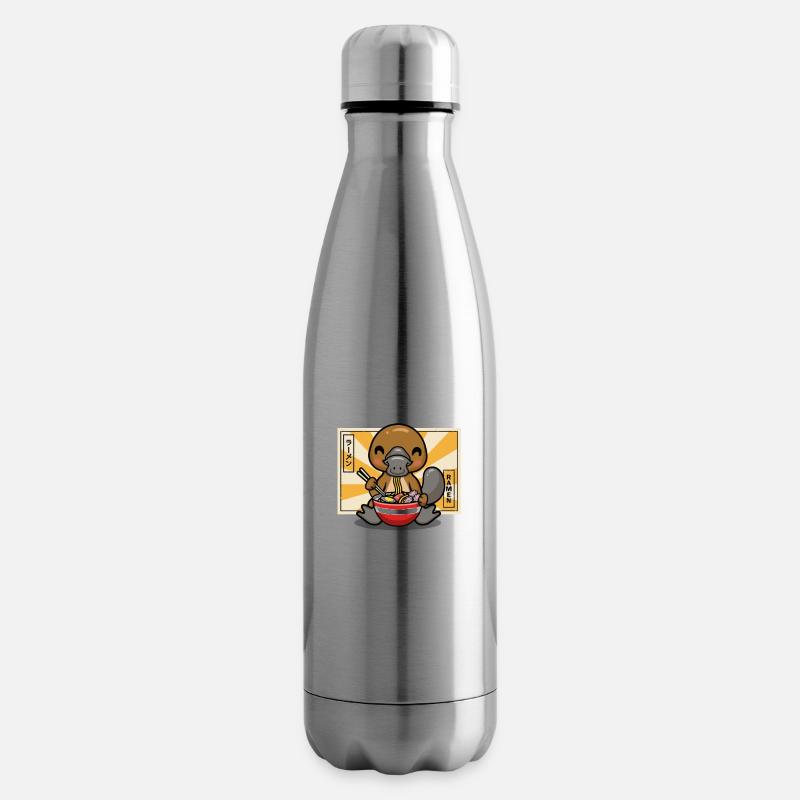 Schnabeltier - Isolierflasche - Lightsilver