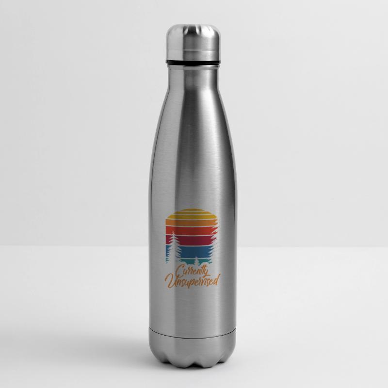 Currently unsupervised sarcastically unsupervised Insulated Water Bottle