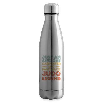 Zimmermann Judo retro - Insulated Water Bottle - silver - Right