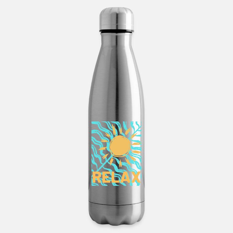 relax - Isolierflasche - Lightsilver