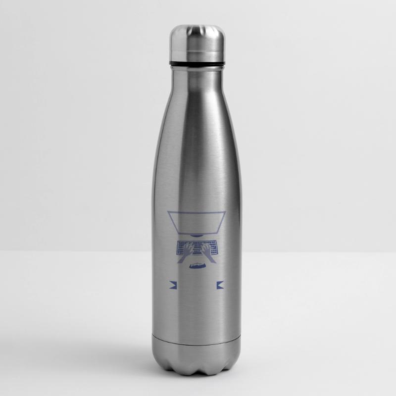 Programming is my therapy Code Coder Coding Insulated Water Bottle