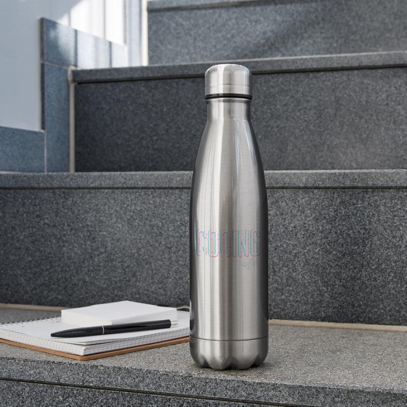 Programming is my therapy Code Coder Coding Insulated Water Bottle