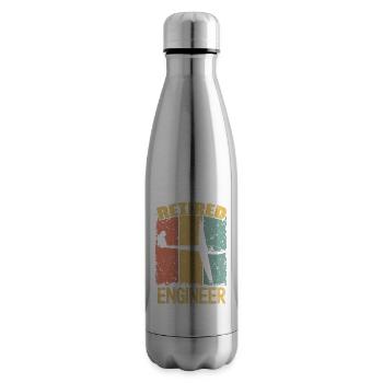 Segelflug pensionierter Ingenieur - Isolierflasche - Lightsilver - Rechts