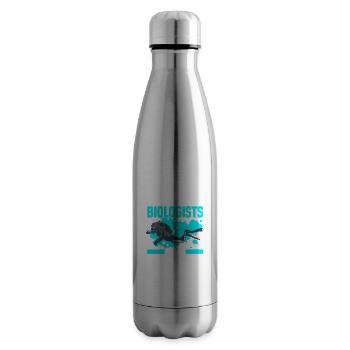 Marine biology - Insulated Water Bottle - silver - Right