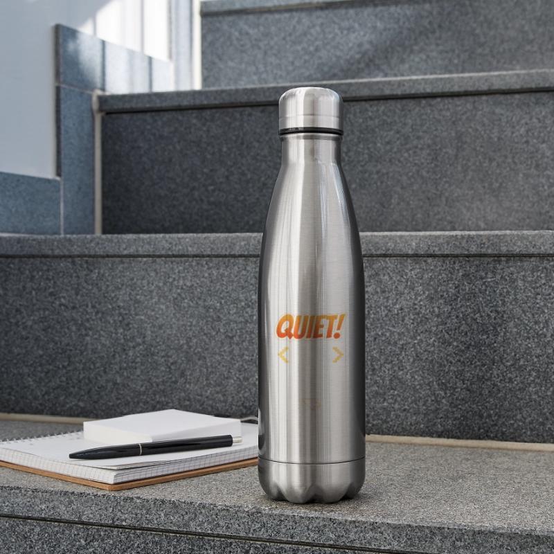 Leise Ich Programmiere Coding Coder Programmieren Isolierflasche