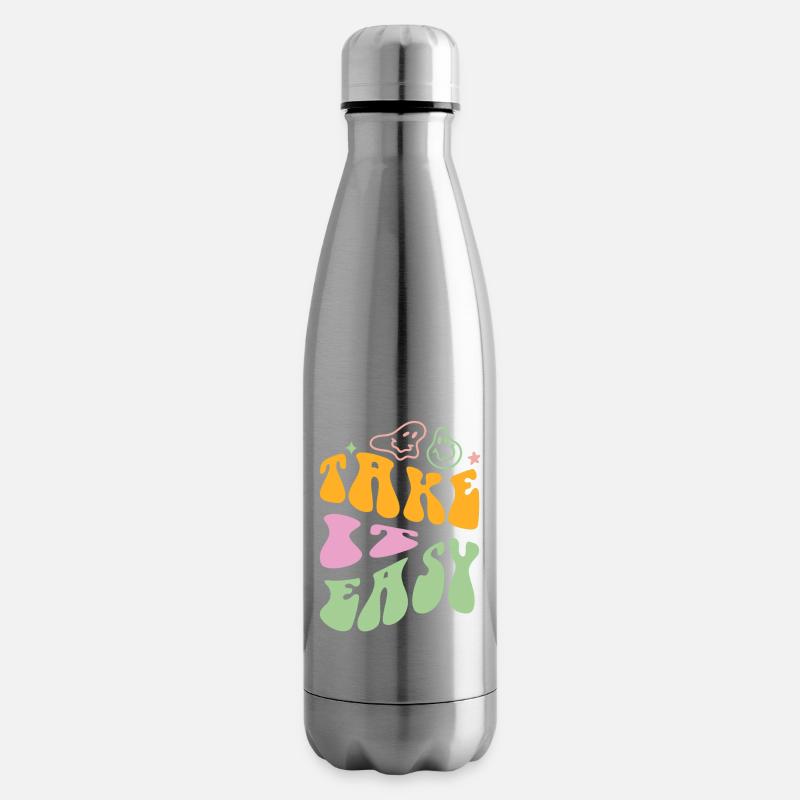 Take it Easy - Isolierflasche - Lightsilver
