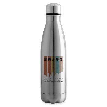 New York The City That Never Sleeps - Isolierflasche - Lightsilver - Rechts