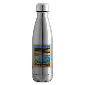 Yellowstone-Nationalpark - Isolierflasche - Lightsilver - Rechts