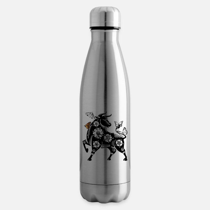 buffle - Bouteille isotherme - argent clair