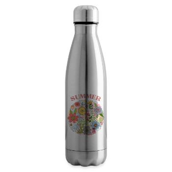 Blumensommer - Isolierflasche - Lightsilver - Rechts