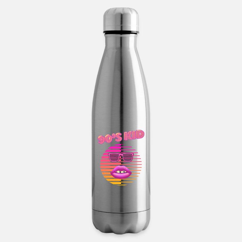 90´s KID - Isolierflasche - Lightsilver