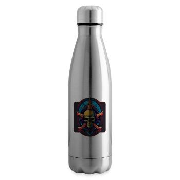 Rock 'N' Death - Bouteille isotherme - argent clair - Droite