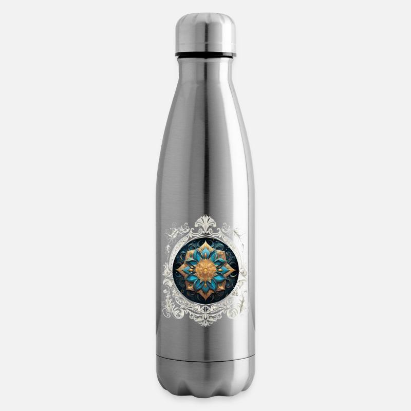 VINTAGE KOSMISCHES MANDALA. - Isolierflasche - Lightsilver
