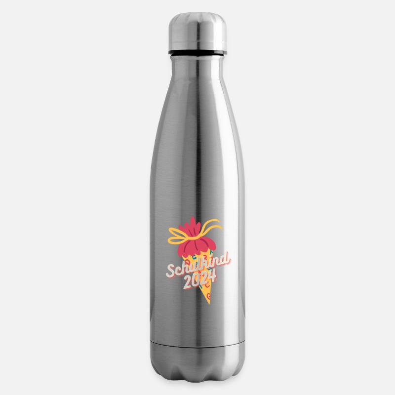 Schulkind2 - Isolierflasche - Lightsilver