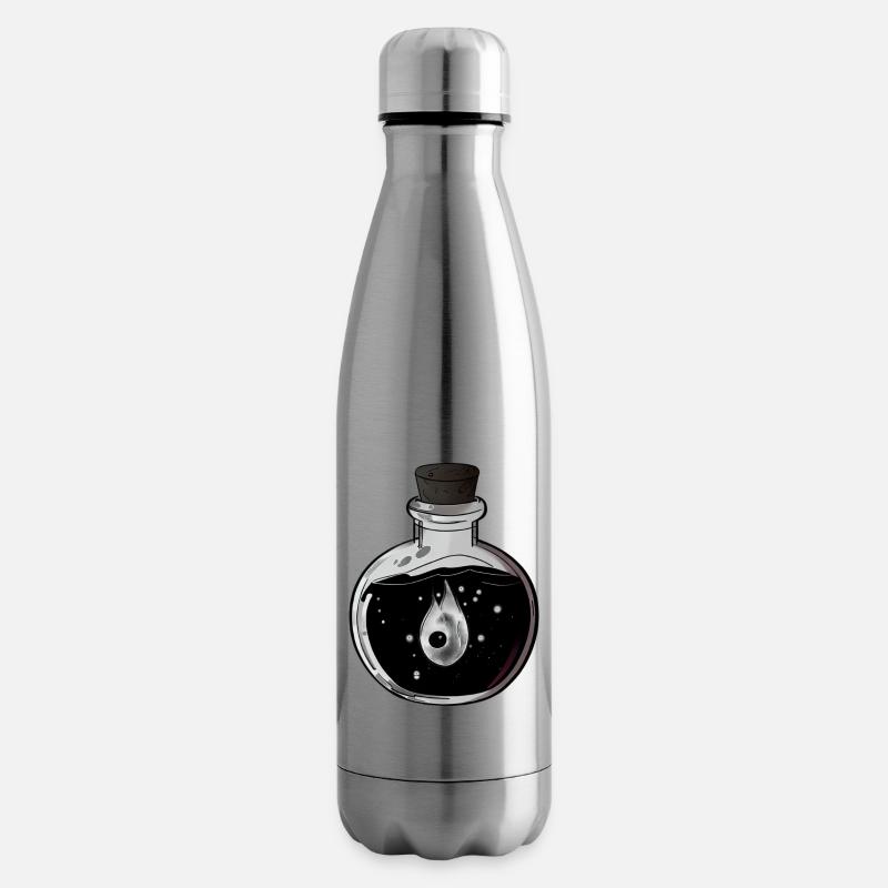 Élixir d’amour, magie noire - Bouteille isotherme - argent clair
