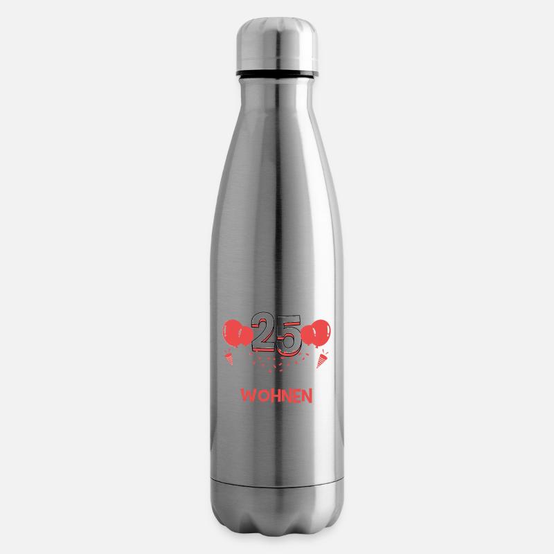 Endlich 25 meine Eltern wohnen immer noch bei mir - Isolierflasche - Lightsilver