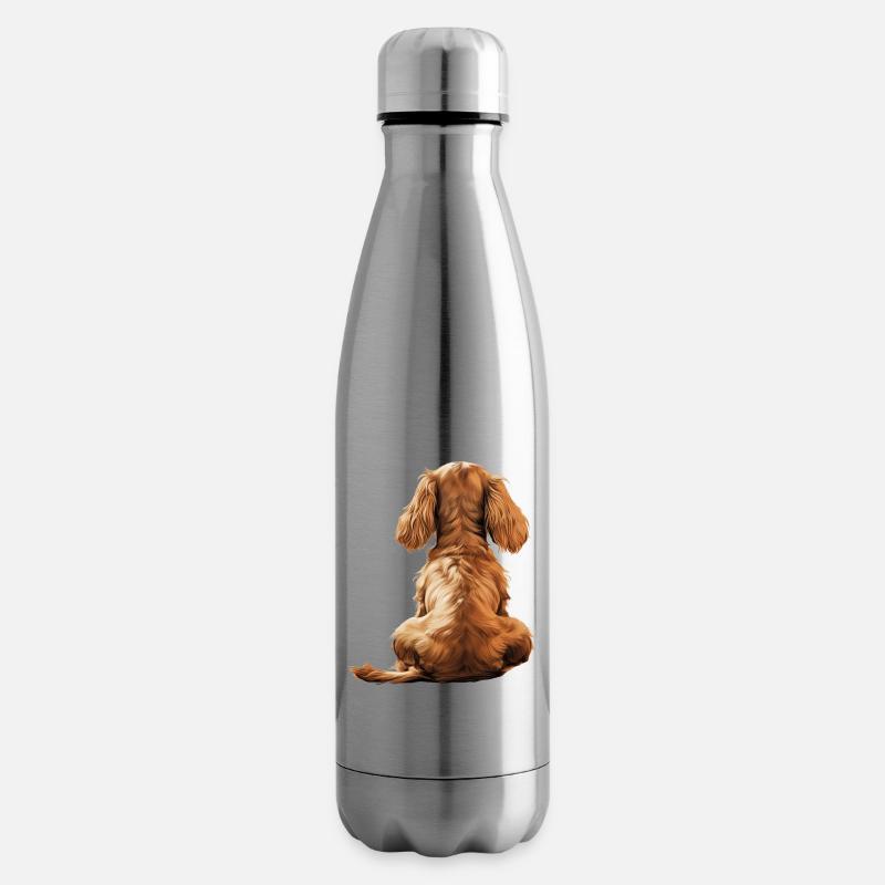 Cocker Spaniel - Isolierflasche - Lightsilver