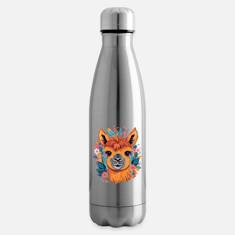 Alpaka - Isolierflasche - Lightsilver