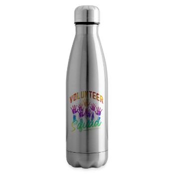 Escouade de bénévoles - Bouteille isotherme - argent clair - Droite