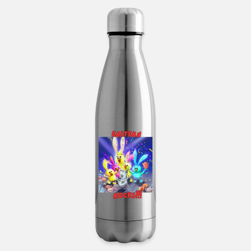 Ostern rockt - Isolierflasche - Lightsilver