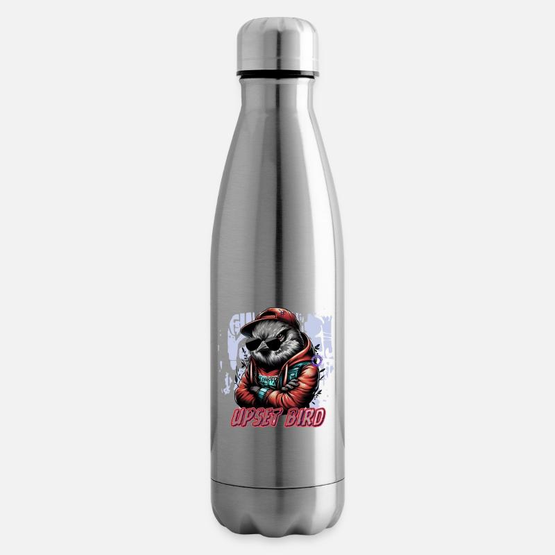 VERÄRGERTER VOGEL - Isolierflasche - Lightsilver