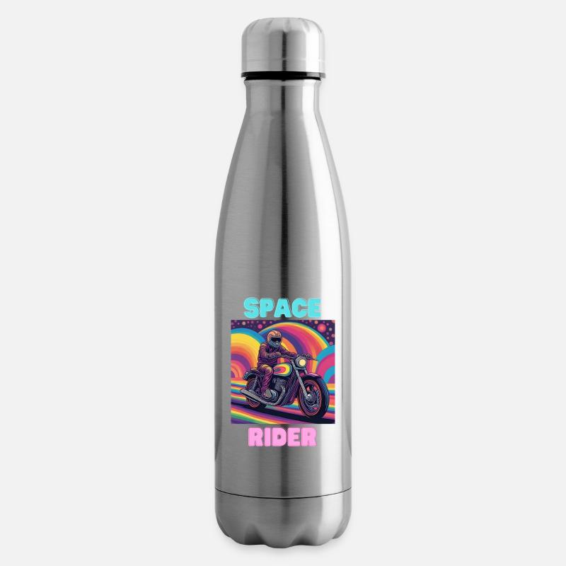 Cavalier de l’espace - Bouteille isotherme - argent clair
