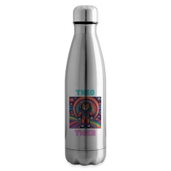 Theo Tiger - Insulated Water Bottle - silver - Right