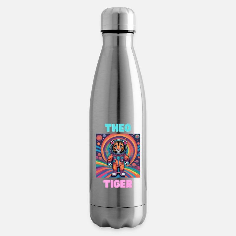 Theo Tiger - Isolierflasche - Lightsilver