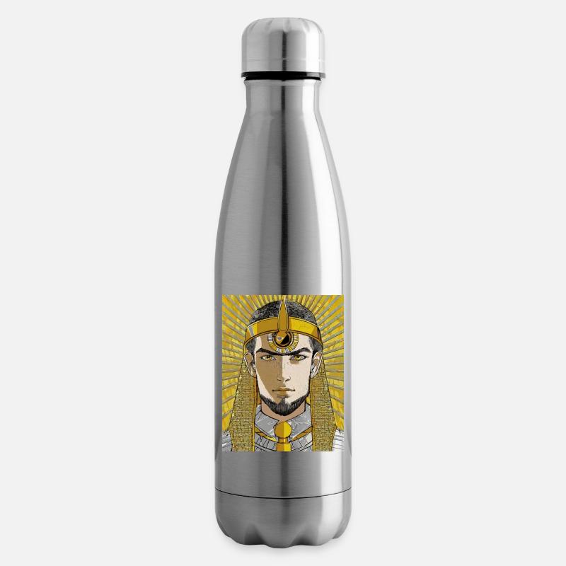 Pharaon égyptien - Bouteille isotherme - argent clair