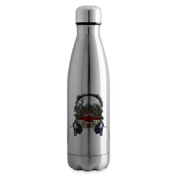 Château Médiéval Fantastique Conte De Fées Personnage De Conte De Fées - Bouteille isotherme - argent clair - Droite