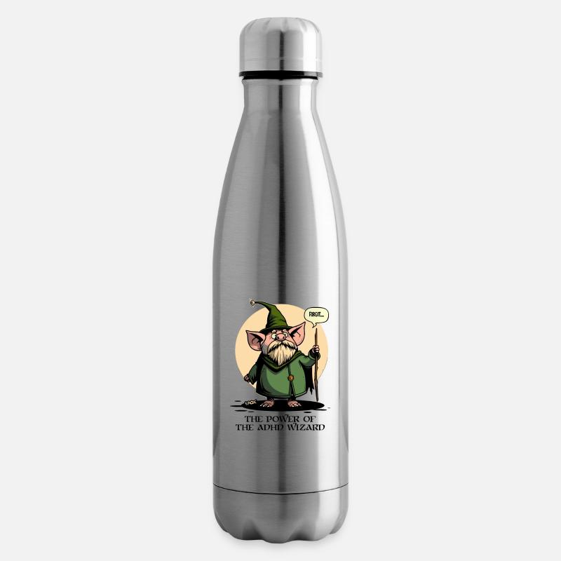 La puissance de l’assistant TDAH - Bouteille isotherme - argent clair
