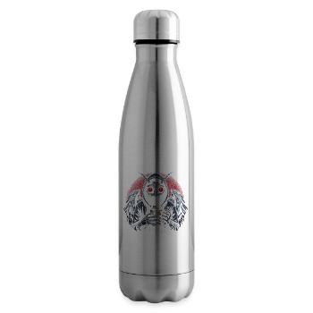 Hektik Ist Auch Keine Lösung - Isolierflasche - Lightsilver - Rechts