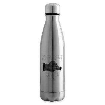 Je serai père en 2026 - Bouteille isotherme - argent clair - Droite