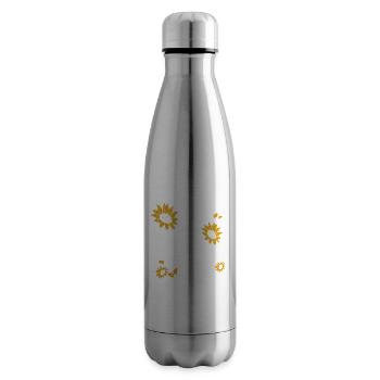 Best Cat Mama Ever - Insulated Water Bottle - silver - Right