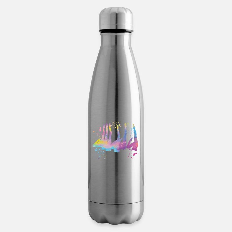 Artistic Swim Team Synchronschwimmen - Isolierflasche - Lightsilver