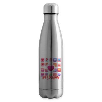 Love is everything - Isolierflasche - Lightsilver - Rechts