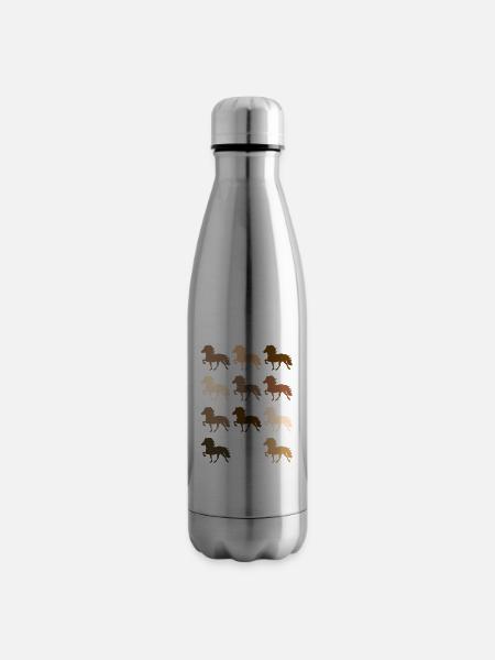 Islandpferd - Isolierflasche - Lightsilver