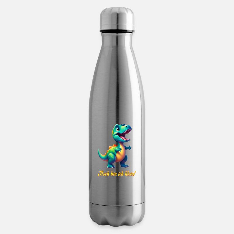 kleiner Dino - Isolierflasche - Lightsilver