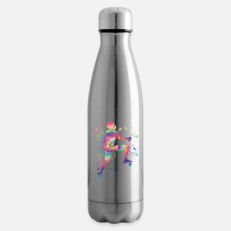 Bloc Colorsplash Bloc de bloc - Bouteille isotherme - argent clair
