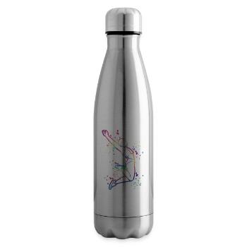 Weitspringer Weitspringen Kinder Weitsprung - Isolierflasche - Lightsilver - Rechts