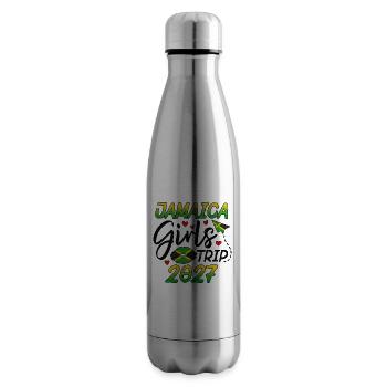 Voyage entre filles en Jamaïque 2027 - Bouteille isotherme - argent clair - Droite