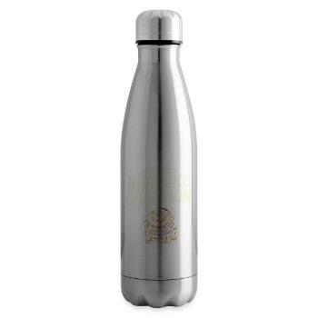 Official Carol Karaoke Champion! Christmas - Insulated Water Bottle - silver - Right