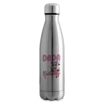 Dada Of The Birthday Girl - Isolierflasche - Lightsilver - Rechts
